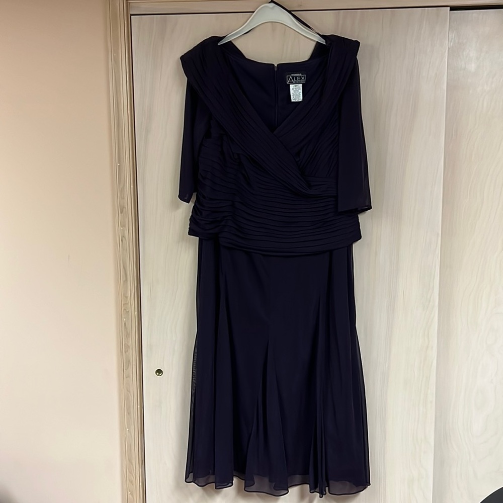 Plum Evening Gown